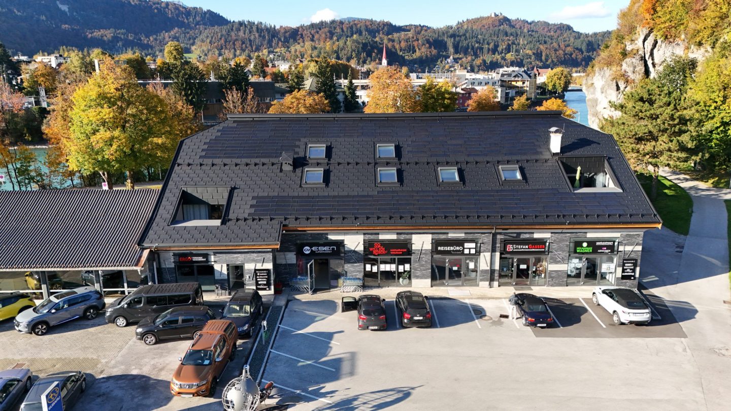 Luftaufnahme des Bürokomplexes Salurnerstraße in Kufstein