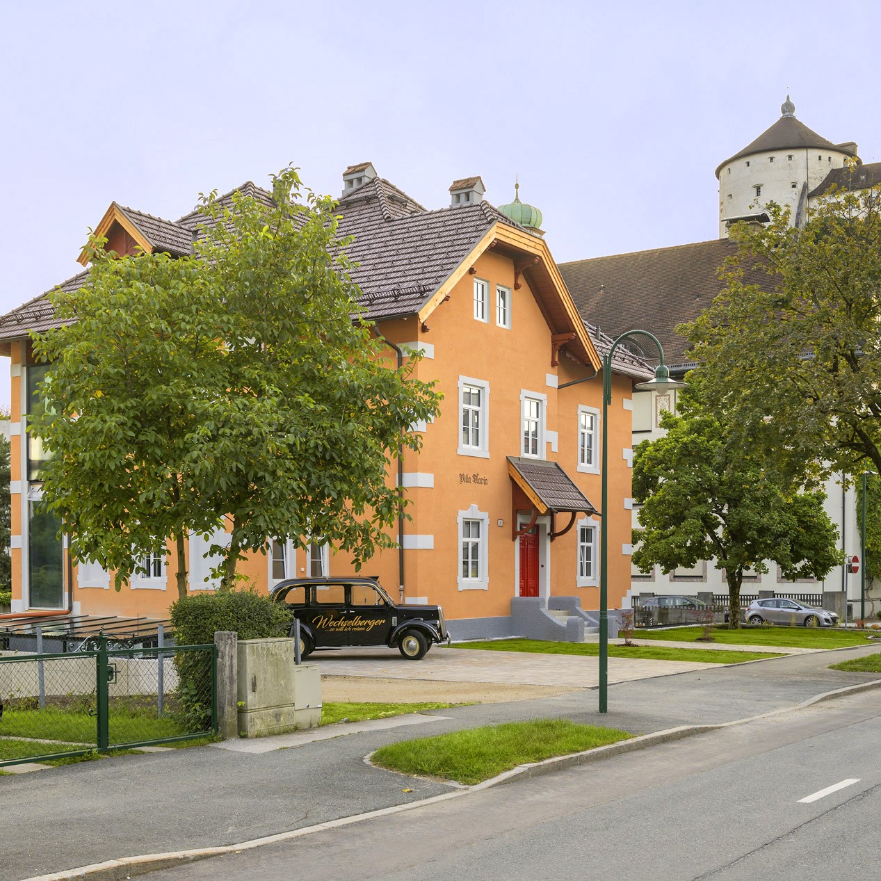 Detailansicht der Villa Maria