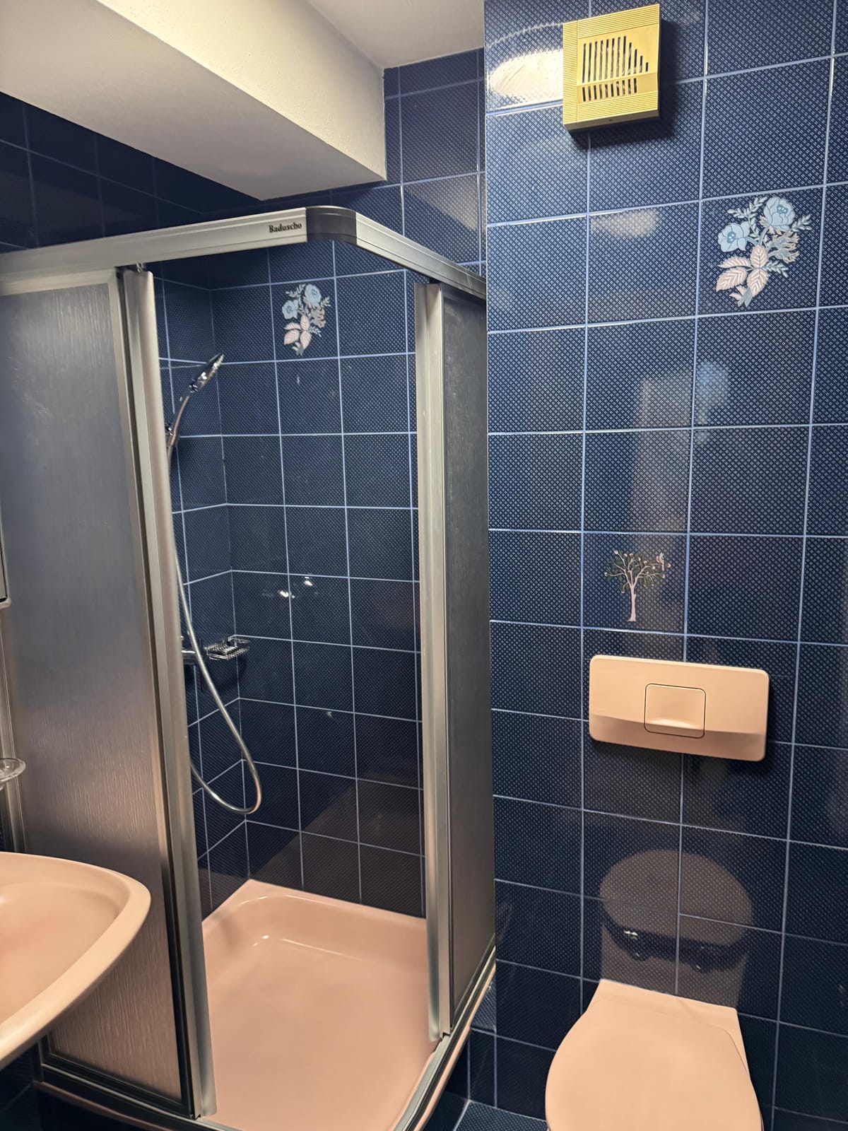 Zweites Bad mit Dusche in der Wohnung Kinkstraße 23